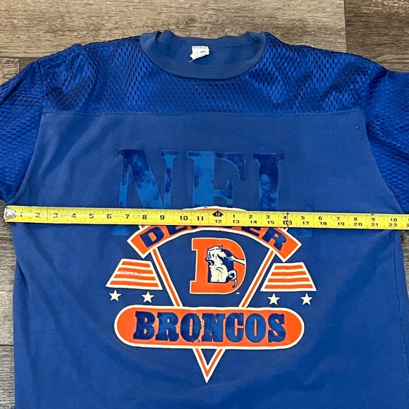 70’s Vintage Denver Broncos Single Stitch Jersey Shirt Adult Large - MADE IN USA - Picture 5 of 7